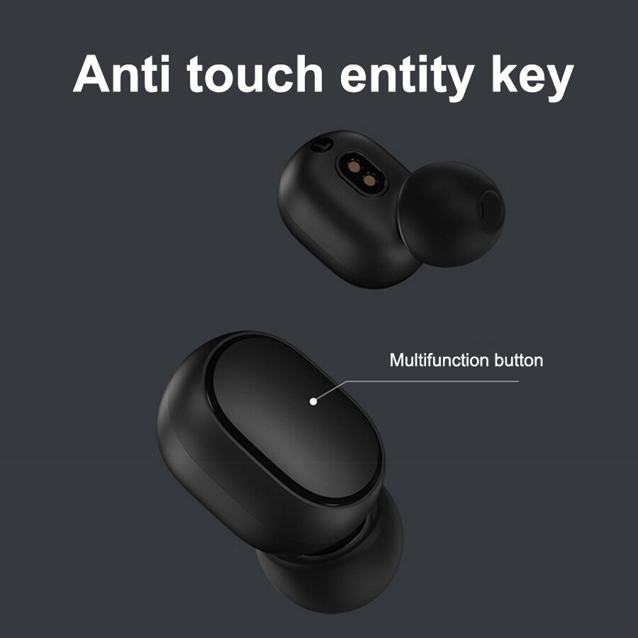 Chinese version Xiaomi Redmi AirDots 2 Wireless Bluetooth 5.0 redmi airdots2 Earbuds In-Ear stereo bass NOT redmi airdots s