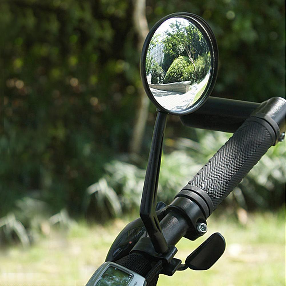 2Pcs Fiets Achteruitkijkspiegel Stuur Spiegels Fietsen Mtb Bike Motorcycle Rear View Stuur Achter Deel Voor Fiets Accessoires