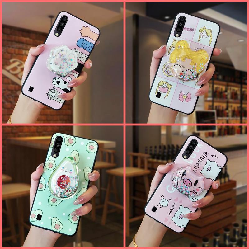 Back Cover Shockproof Phone Case Voor Zte Blade A7 Duurzaam Kickstand Voor Meisjes