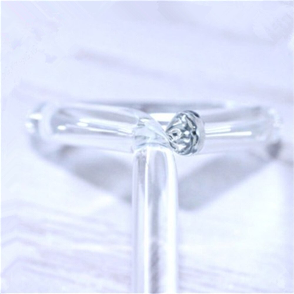 2 Pcs Laboratory Lab Glass Triangle-headed Cell Spreader 20cm long