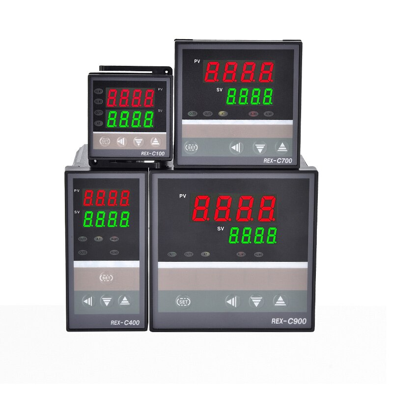 PID Digital Temperature Controller REX-C100 C400 C700 C900 Thermostat SSR Relay Output