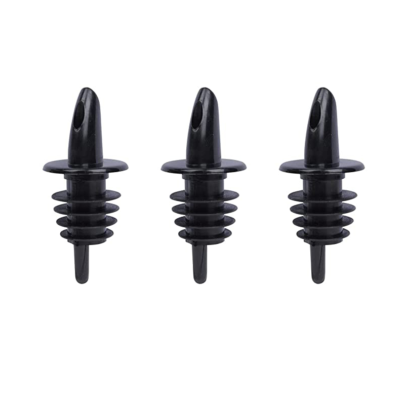Liquor Bottle Pourers Flow Pourers Plastic Spouts Black Bottle Pourers for Bars Clubs Pubs Restaurants Coffee Shops: SKY BLUE