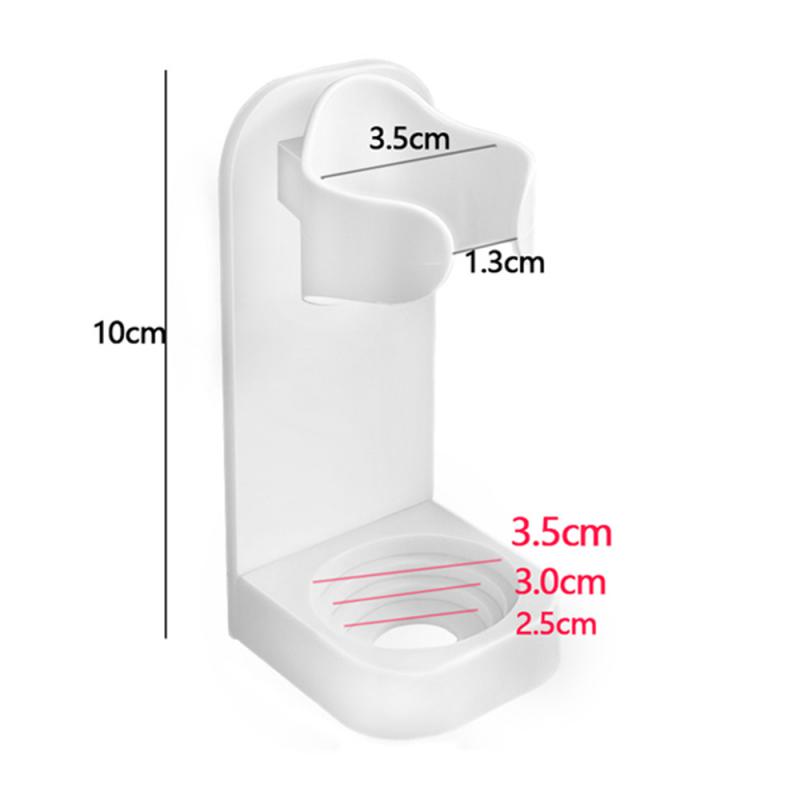 Household Electric Toothbrush Holder Stand Rack Wall-Mounted Toothbrush Holder Space Saving Bathroom Organizer Accessories