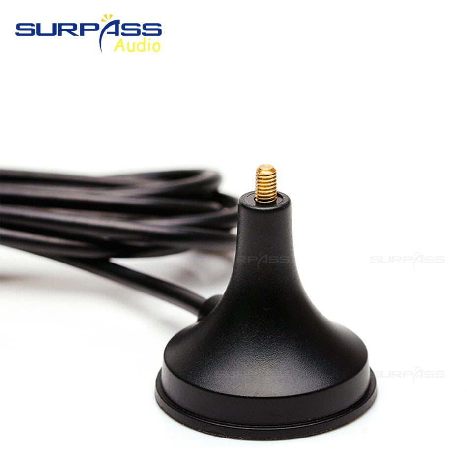 3m External FM Radio Signal Gain Antenna SMA Interface 50 Ohms Wireless Router WIFI 12dBi Base Magnetic FM Signal Antenna