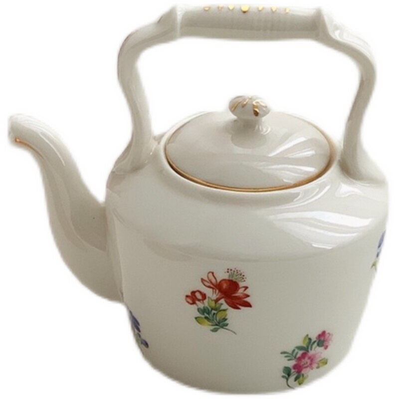 Frische Nette Blumen- Kleine Teekanne Keramik Teekanne Mini Teekanne Kleine Teekanne Kapazität über 200 Ml