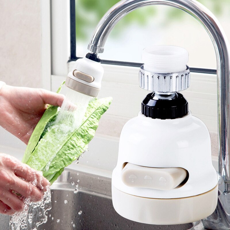360 Roterende Kraan Booster Keuken Filter Waterbesparing Apparaat: Default Title