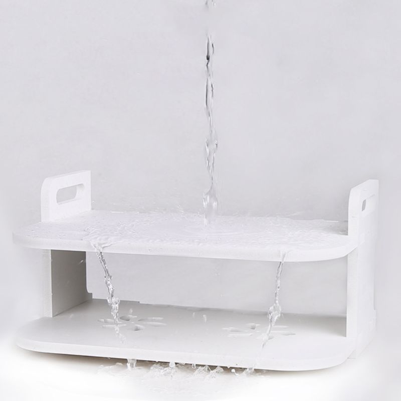 Wall Mounting Metal Wireless Wifi Router Boxes/TV Set-Top Box/DVD Player Stand/Telephone Holder Rack Shelf Bracket