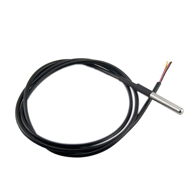 10pcs Temperature Sensor Waterproof Water Temperature Thermometer Probe DS18B20 NC99