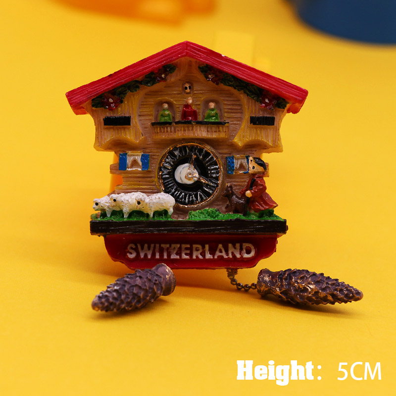 Stor størrelse tysk gøgur magnetiske køleskabsmagneter samling turist souvenirs dekorative magneter køkkenindretning: Får
