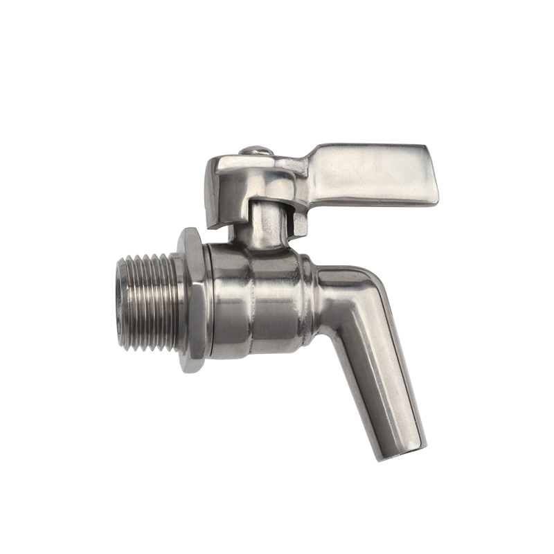 Roestvrij Staal Bier 1/2 &quot;Kraan Tap 200PSI Voor HomeBrew Vat Vergister Wijn Bier Drank Sap Dispenser Spigot Drinken Vaatjes