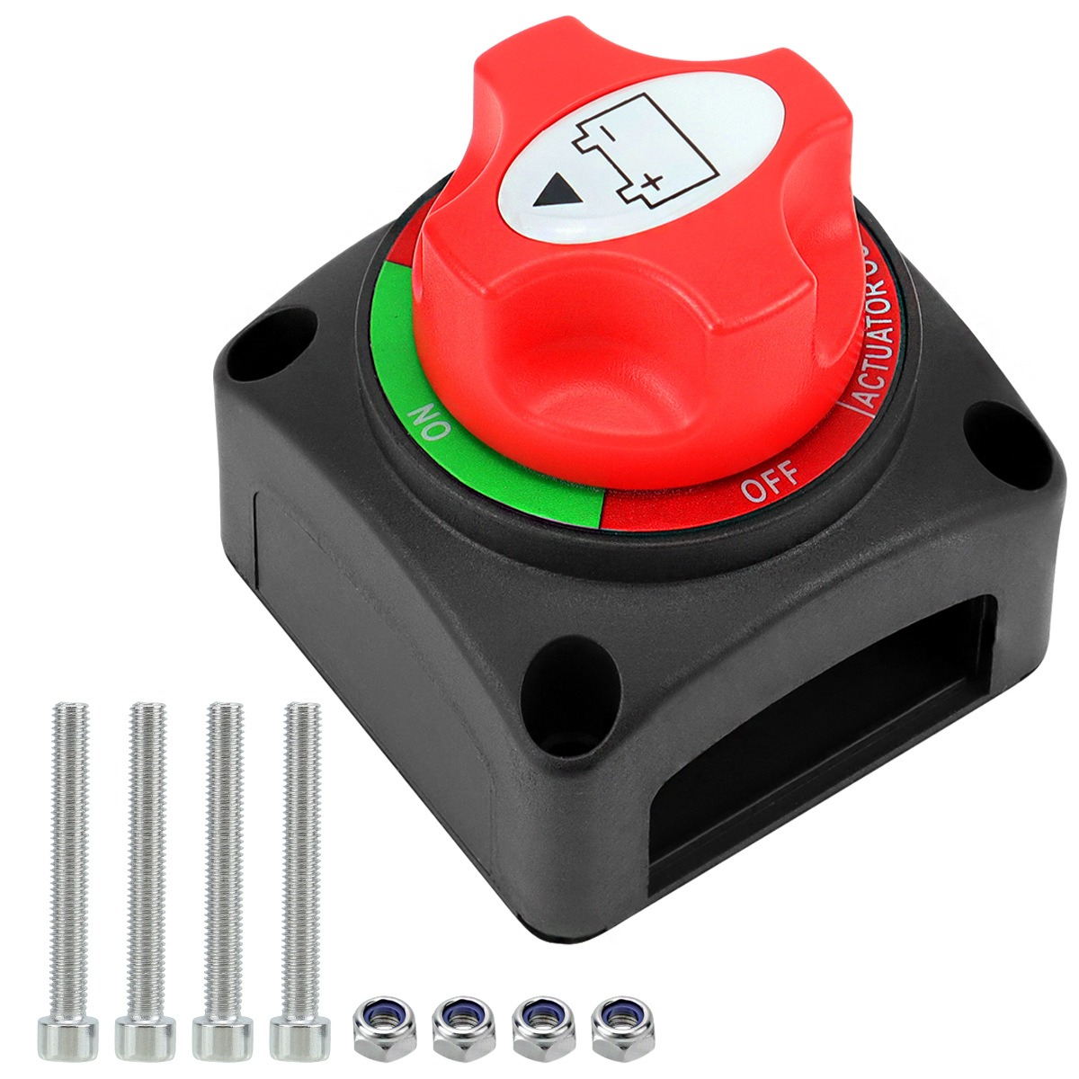 300A Auto 12V 24V 48V Batterie Trennschalter Marine Auto Dual Batterie Schalter 2 Position Batterie Wahlschalter für Auto Boot: Default Title