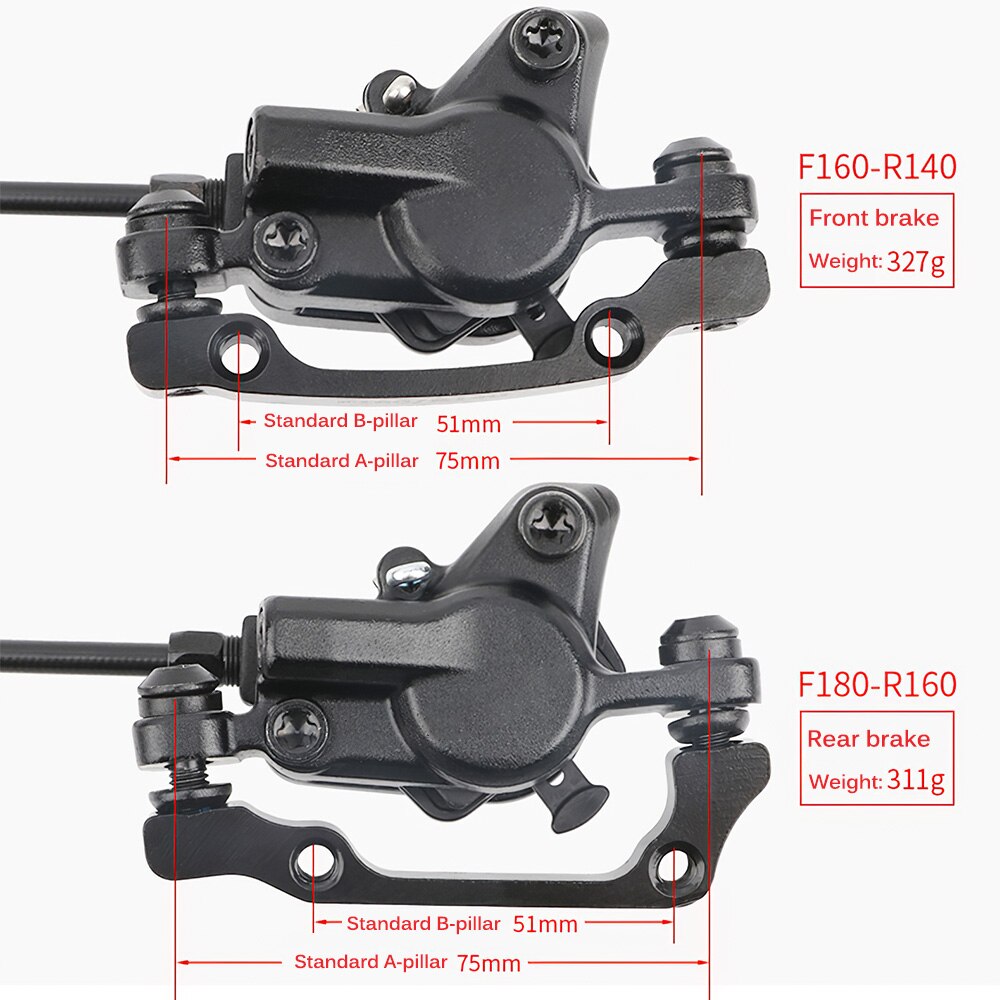 Piston Brake Mountain Bike Hydraulic Disc Brake MTB Front Master Cylinder Hydraulic Brake Lever for Scooter Motorcycle Motocross