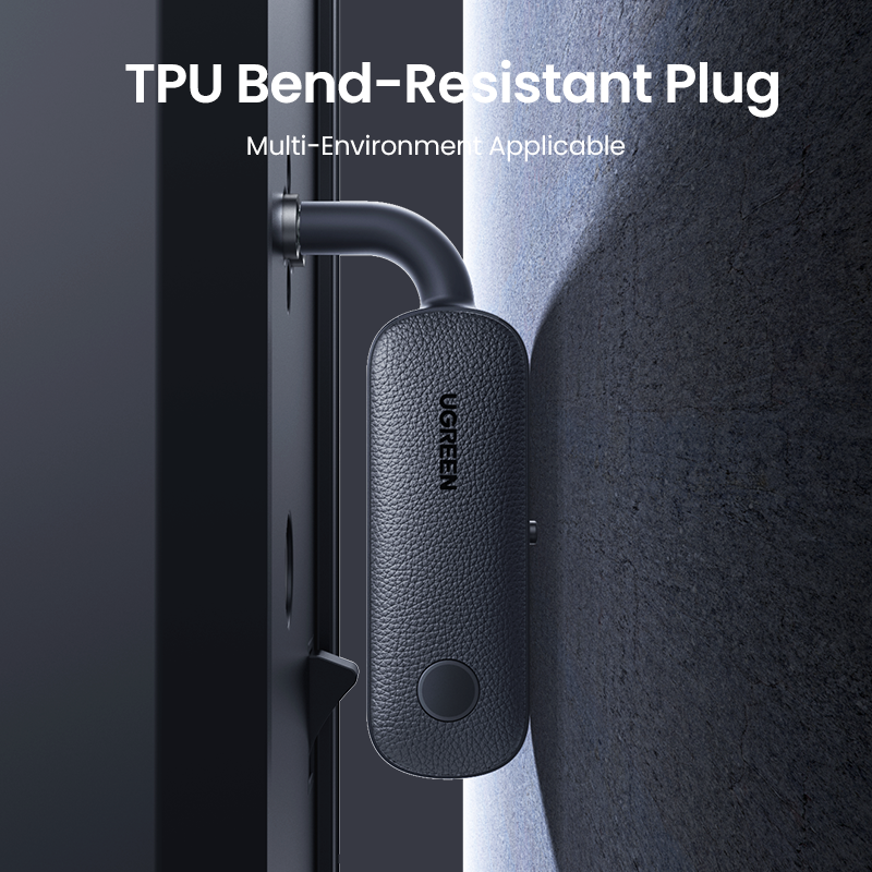 Ugreen 2-In-1 Bluetooth Adapter Zender Ontvanger Bluetooth Aux 5.0 Draadloze 3.5Mm Adapter Stereo Voor Oortelefoon tv Auto Audio