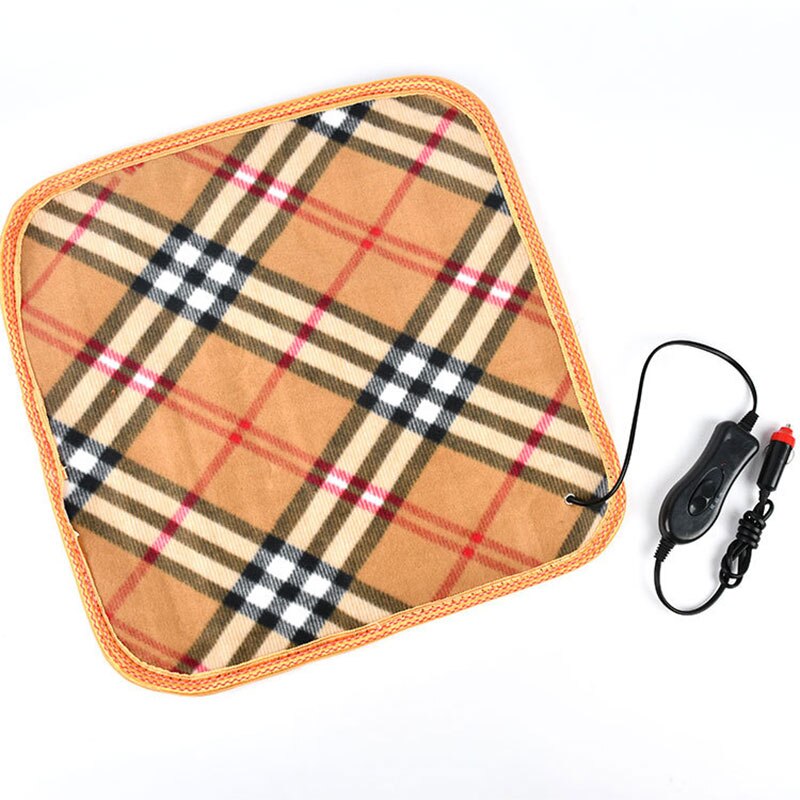 12V 24V 220V Stoel Heater Mat Verwarming Pad Huisdier Bed Lichaam Winter Warmer Tapijt Auto Truck Kantoor thuis Elektrische Deken Verwarmd Seat