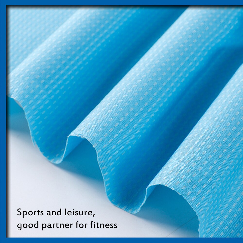 Tela de refrigeración viscosa, tela deportiva elástica suave, ligera, cómoda para ropa deportiva, ropa interior, pijamas de manga UV, costura para verano