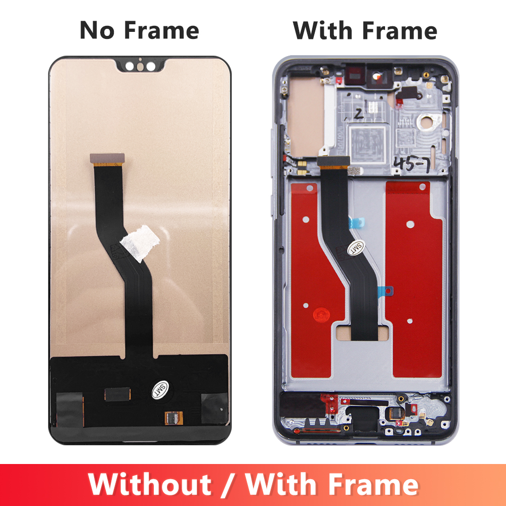 Pantalla de 6,1 pulgadas para Huawei P20 Pro, marco de pantalla LCD, montaje de digitalizador con pantalla táctil para Huawei P20 Pro CLT-L09 CLT-L29 pantalla LCD