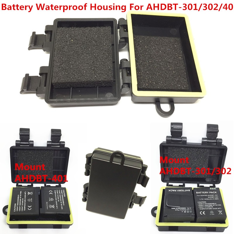Accessoires Batterij Waterdichte Case Behuizing Voor Gopro Hero 6 5 4 3 3 + Camera Batterij Mount