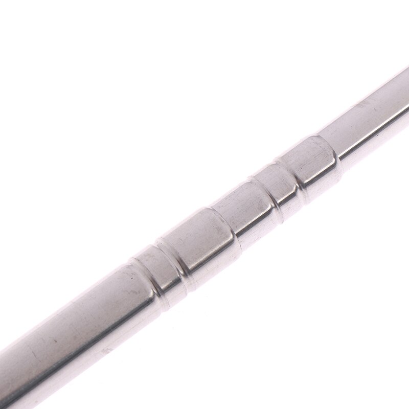 1pcs Black Stretchable Pointer touch whiteboard pen felt head stainless steel telescopic rod teacher pointer 1 meter