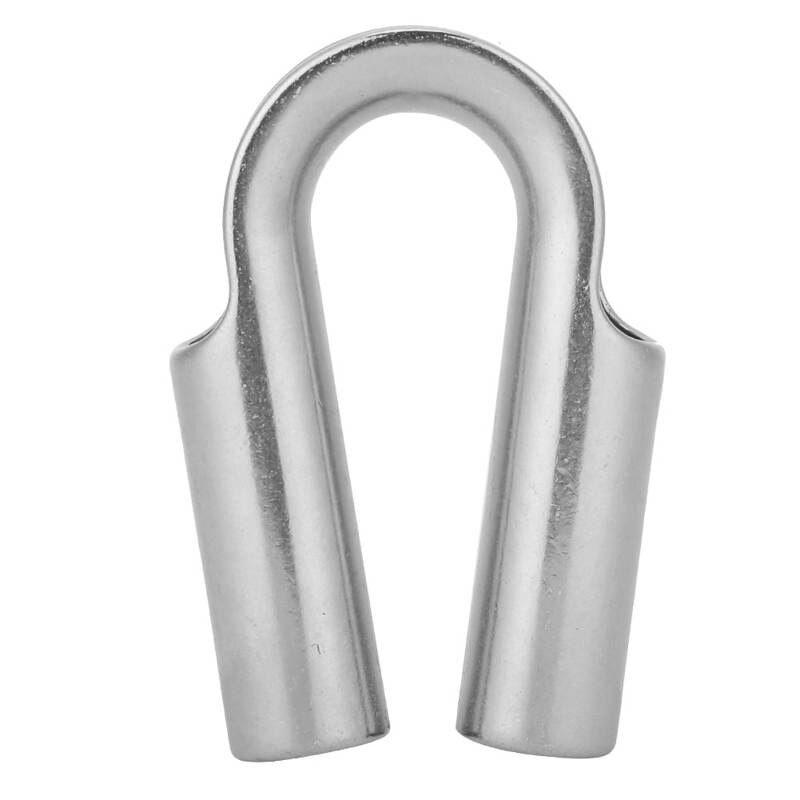 Spil tovrør 6/7/8/10/12/15/18/20/22/24mm ståltrådsrør fingerbøl spil tovkabel kabel stålreb fingerbøl