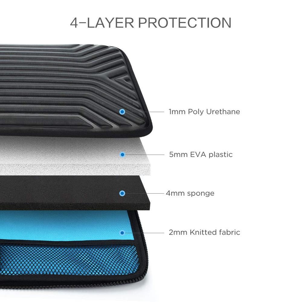 Funda resistente al agua para portátil, funda protectora resistente a golpes para MacBook Air Pro de 10, 13, 14, 15,6 pulgadas
