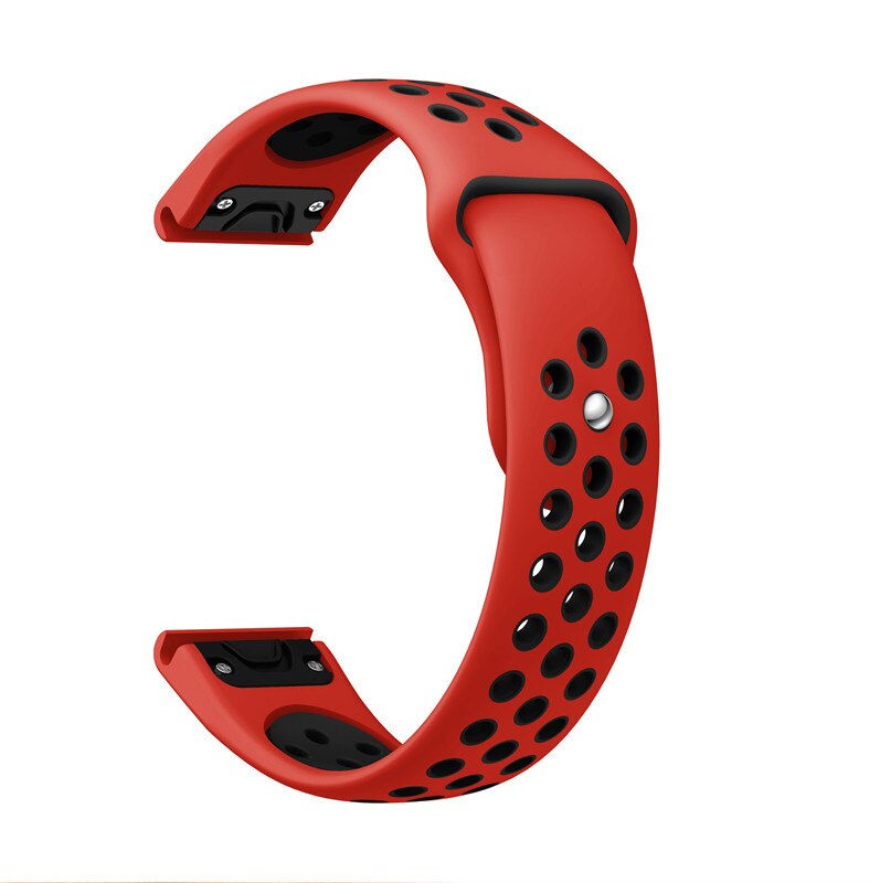 22mm Silikon Strap Quick Release Armband für Garmin Fenix 5/5 Plus/6/6Pro/Ansatz s60/Forerunner 935 Smart Uhr Sport Band
