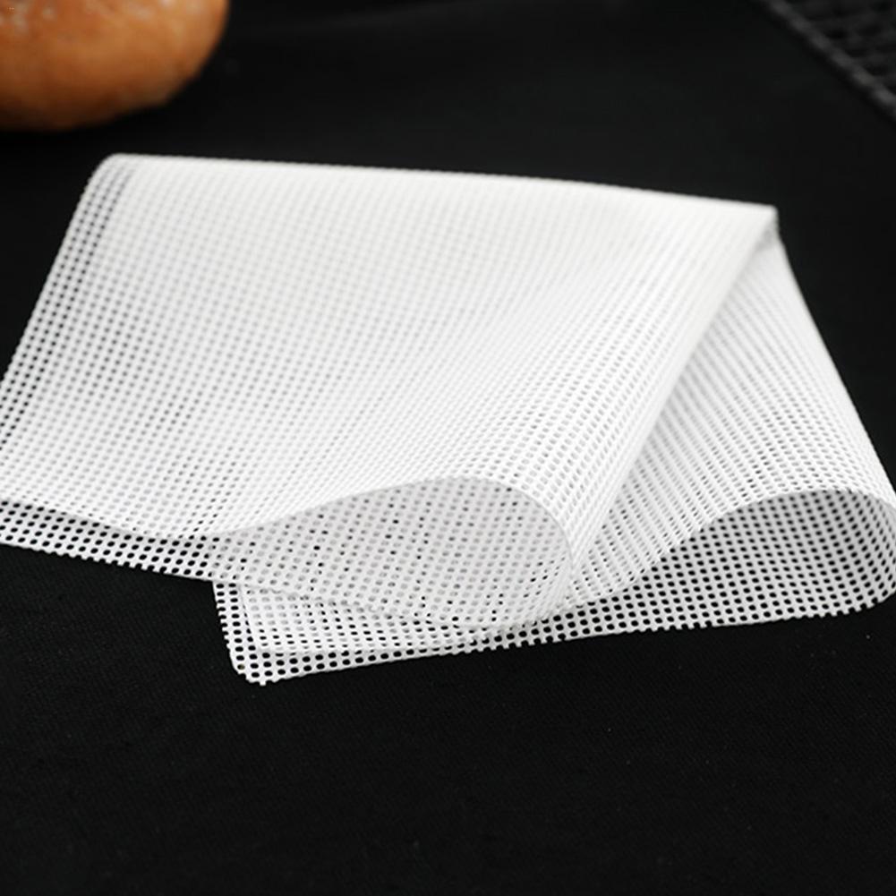 Square Silicone Steamer Mesh Pad Non-stick Round Shape Pad Dumplings Baking Mat Home Kitchen Tools Steamed Buns Baking Pastry