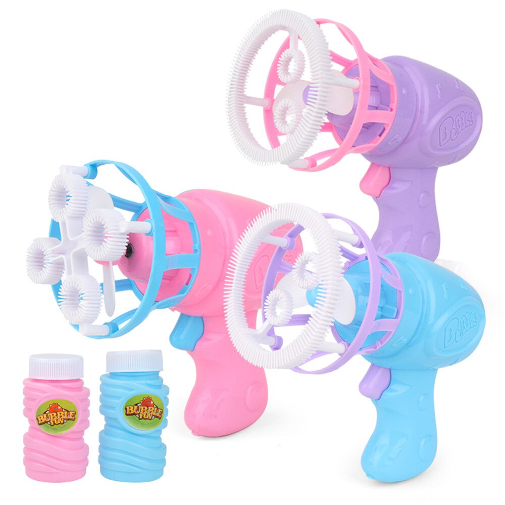 Grappige Automatische Bubble Blower Lichtgewicht Ventilator Elektrische Bubble Machine Outdoor Kid Speelgoed Eco-Vriendelijke Speelgoed Christmas Juguetes