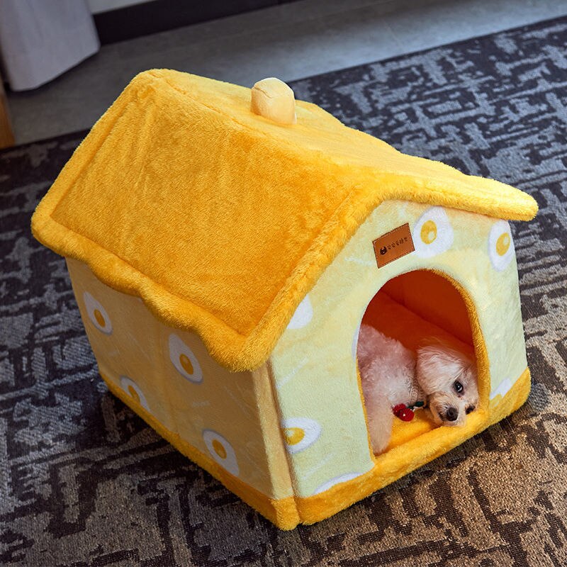 niche pliable et chaude pour animaux de compagnie, niche pour chiens et chats de petite et moyenne taille, niche pour Chihuahua, produits pour animaux de compagnie