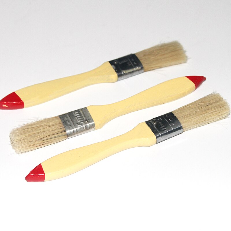 Pig brush Glue brush Waterproof paint brush Remove dust Ash cleaning 1 inches 3 inches: 1 inches