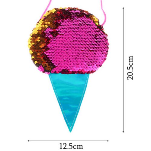 Peuter Kid Kinderen Jongen Meisje Pailletten Ijs Rugzak Schooltas Rugzak Mode Schattige Kinderen Zakken