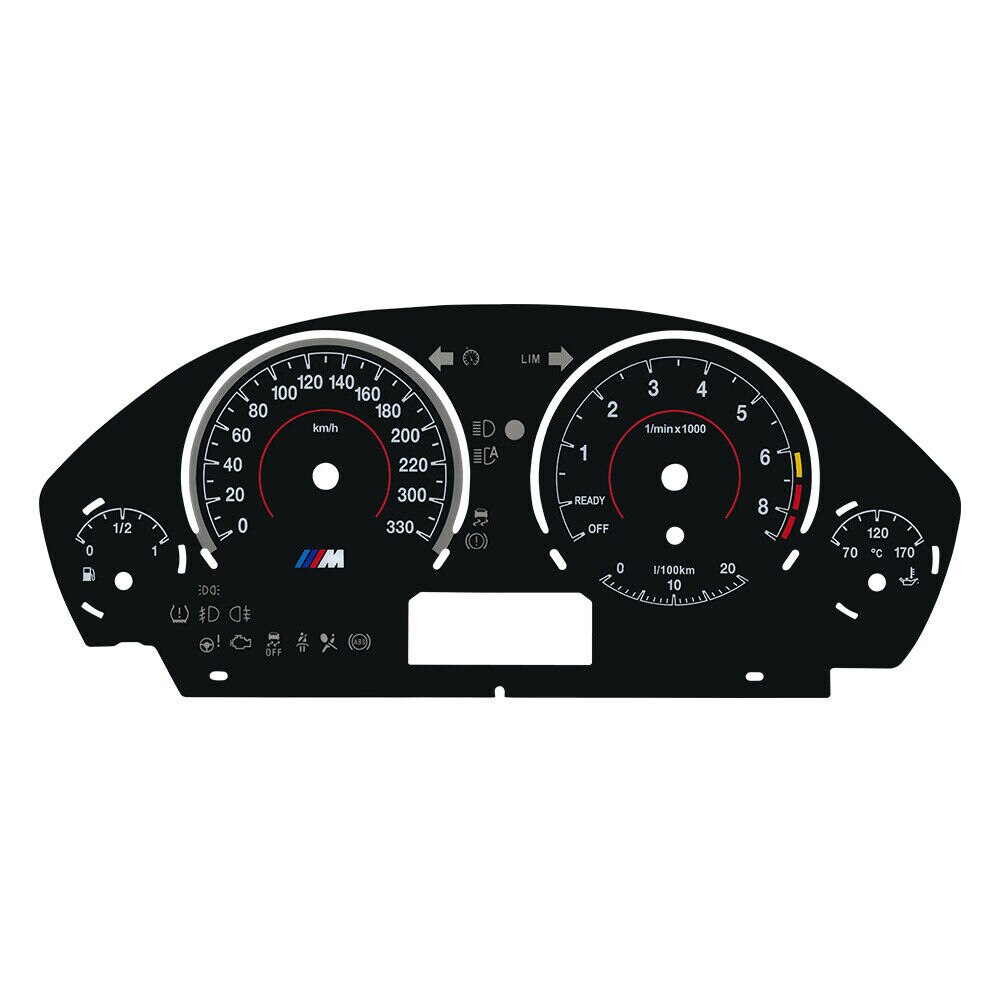 Gauge Gezicht Overlay Voor Bmw F30 F31 F34 F32 F33 F36 3M Instrument Cluster 330 Km/h