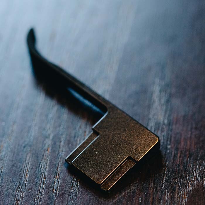 Zwarte aluminium duimsteun duimgreep duim omhoog metalen schoenhoes voor sony  a6500 a6300 a6400 schoenbescherming