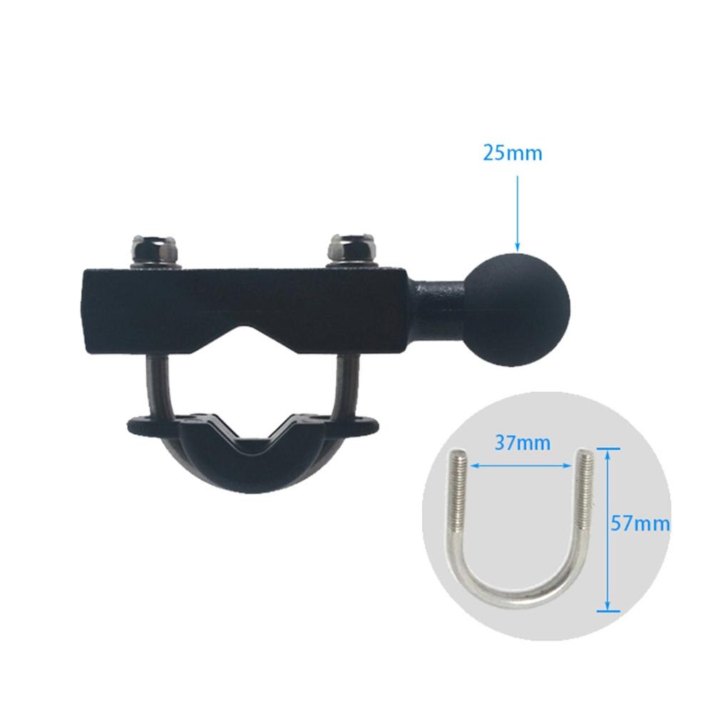 BGNing 25mm 1 "zoll Ball Kopf Mount Adapter w/ M6 Gewinde 1/4" Schraube für Motorrad Bike reiten Sport Kamera Telefon Clip Halterung: U Mount