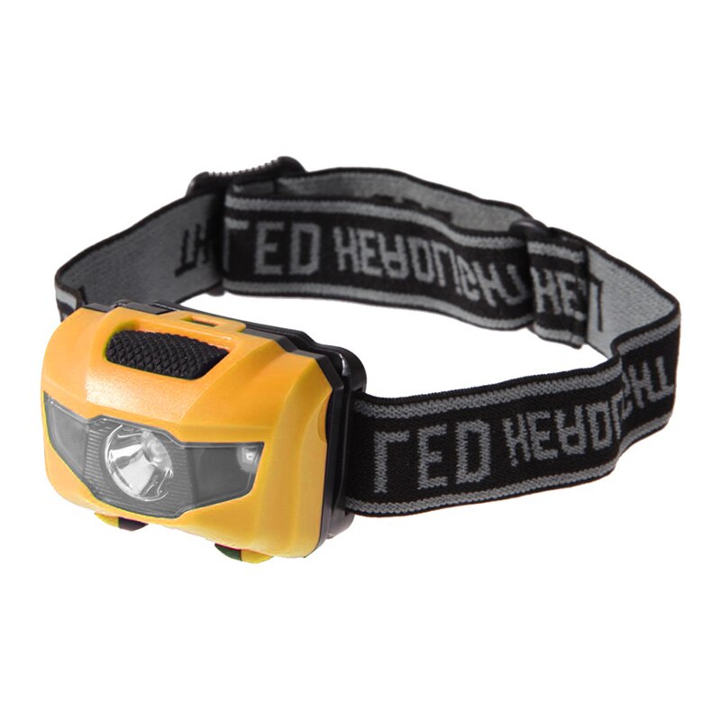 170 Degree Rotate 4 Mode Headlamp Waterproof LED Headlight Flashlight Head Lamp Torch Light WHShopping: Yellow