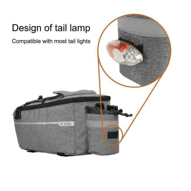 Fiets 3 In 1 Trunk Bag Road Mountainbike Bag Fietsen Double Side Rear Rack Bagagedrager Tail Seat Fietstas pack