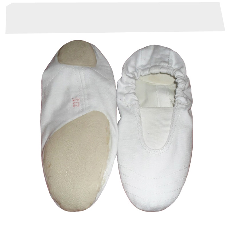 Women Men Rhythmic Gymnastics Shoes White Ginastica Elastic Dance Ballet Acrobatics Shoes Foot Protection Art Gym Accessories
