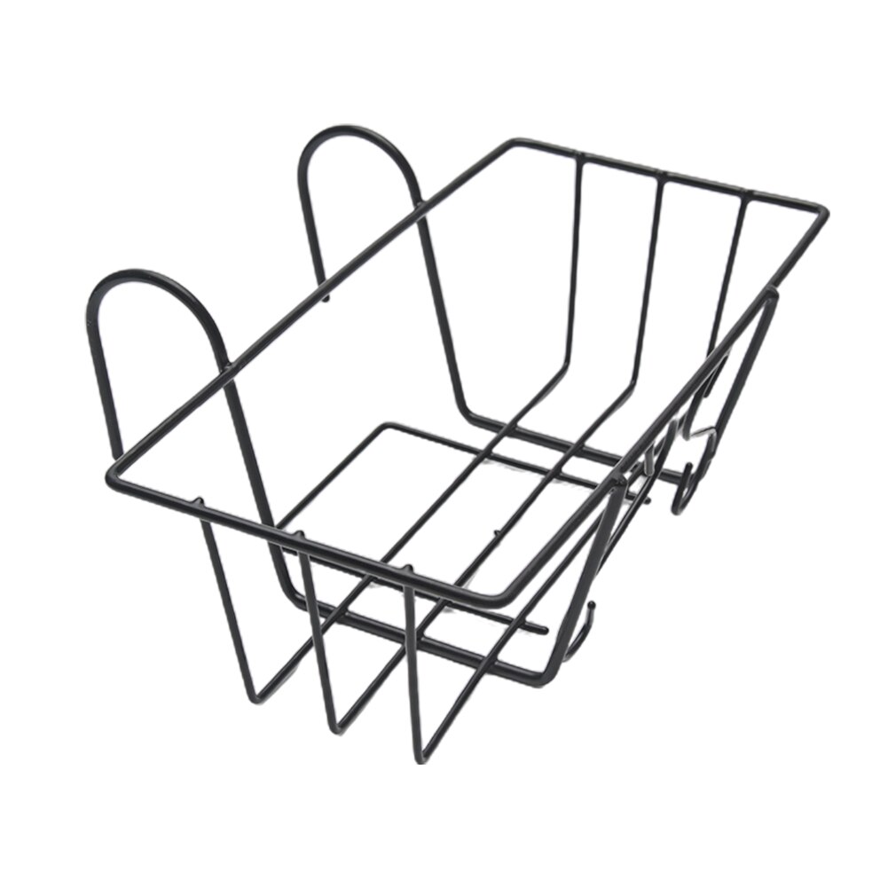 Iron Art Multifunction Display Stand Durable Home Porch Hanging Railing Fence Flower Pot Holder Storage Hanger Balcony Rack