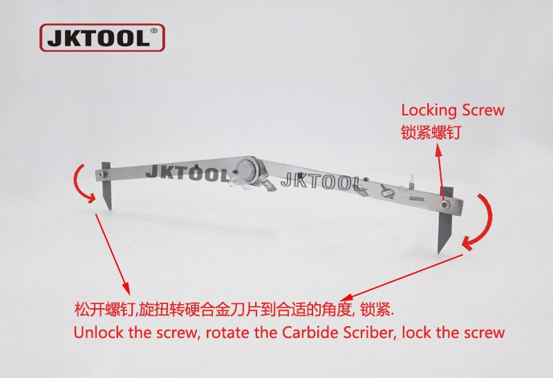 320mm Adjustable Carbide Tip Compass Divider Caliper with ajustable wing Carbide Scriber Compass Divider with adjustable wing