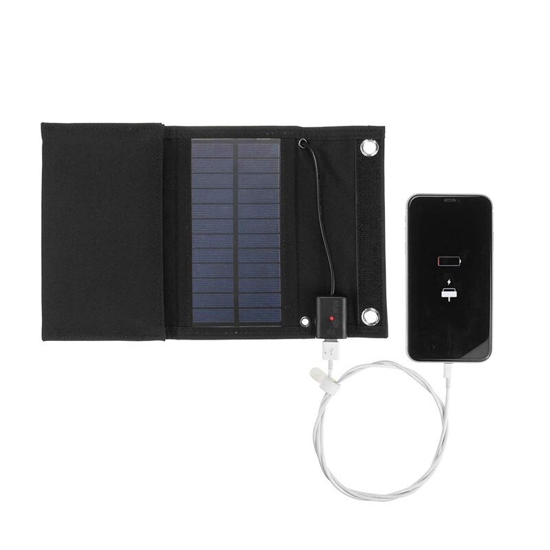 20W Usb-poort Zonnepanelen Draagbare Vouwen Waterdicht Zonnepaneel Power Bank Voor Telefoon Oplader