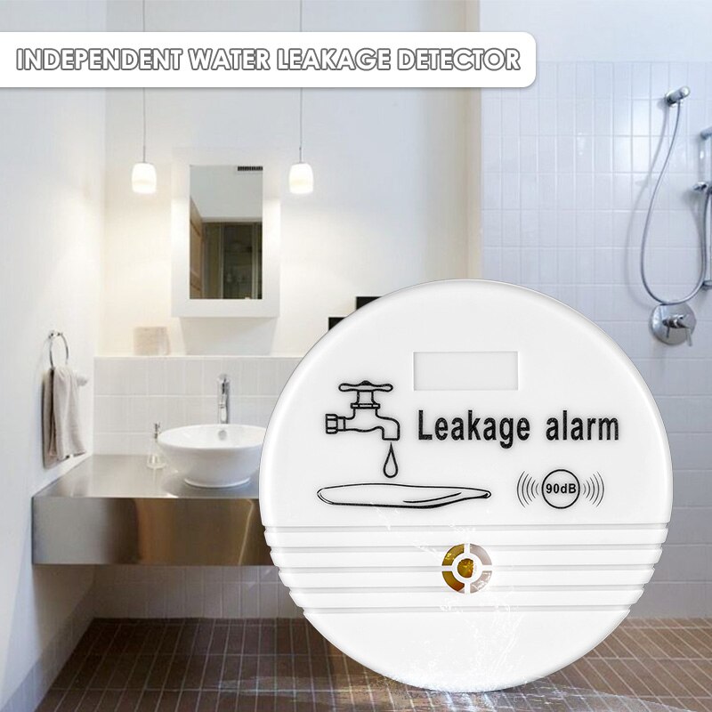KERUI-Detector de fugas de agua inalámbrico, sistema de alarma de seguridad para el hogar, 90db
