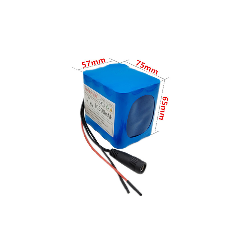 4S3P 14,8 V 16000 mAh 18650 Li-Ionen-Akku 16,8 V 1 A Ladegerät