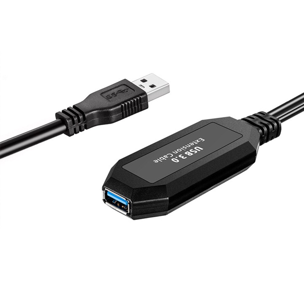 Active USB 3.0 Extension Cable - 5m or 10m - with Amplifier & Power Adapter