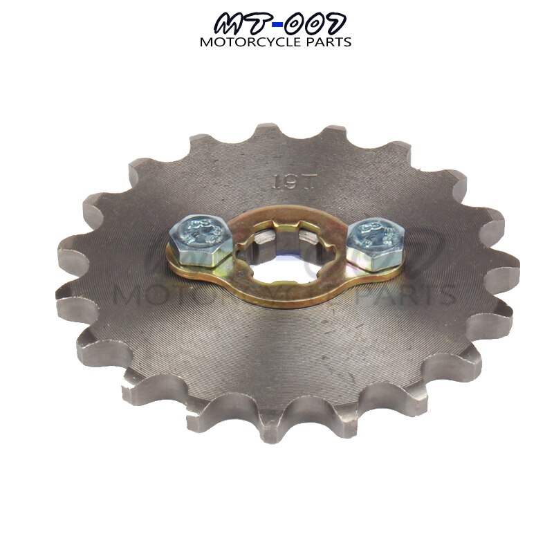 420 10T 11T 12T 13T 14T 15T 16T 17T 18T 19T Zahn 17mm Ich würde Vorderseite Motor- Kettenrad für Motorrad teil