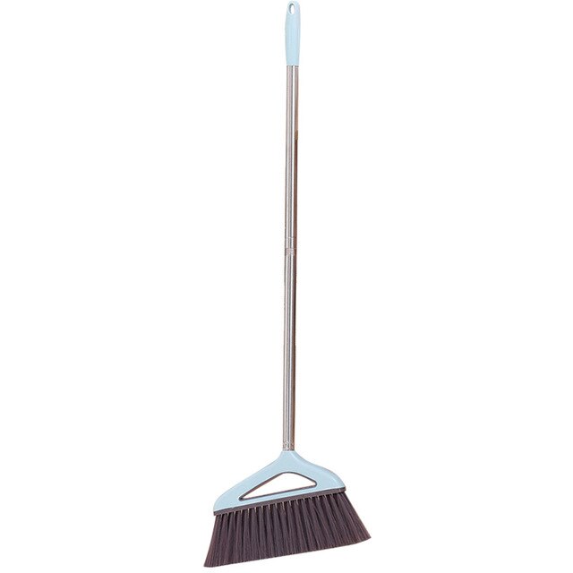 Broom Set Folding Household Cleaning Tools Plastic PP Broom Combination Soft Hair Cleaning Bathroom Wiper Artifact: 3