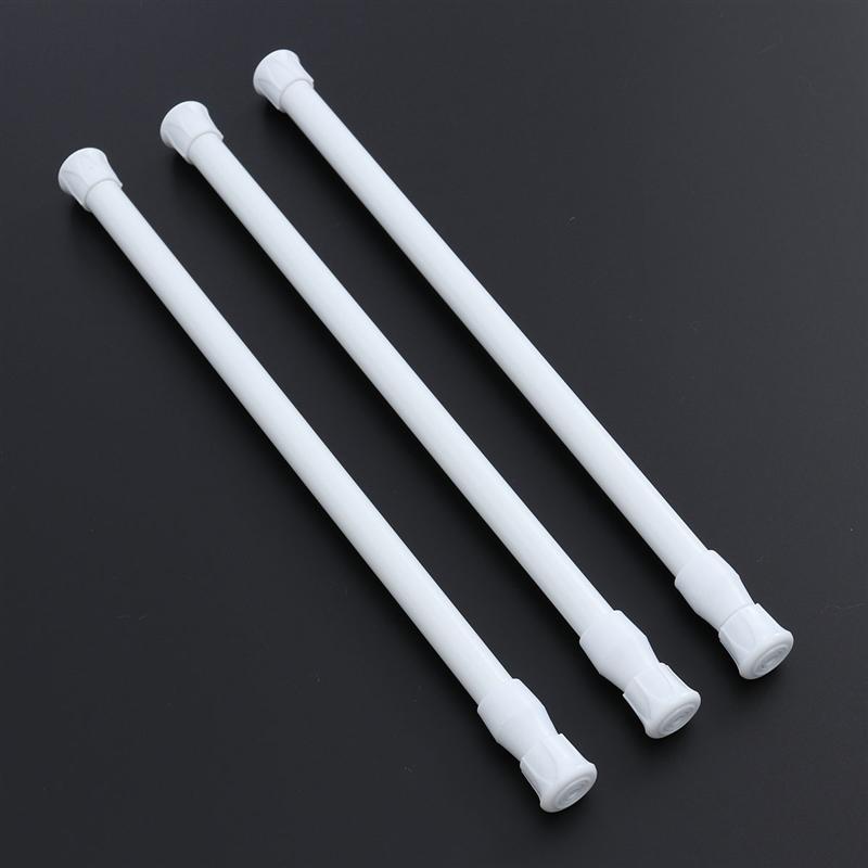 Extendable Bar Spring Adjustable Aluminum Alloy Pole Rod for Portiere Window Curtain