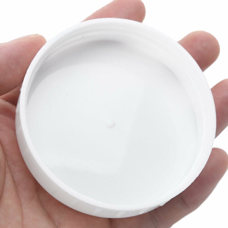 10Pcs Plastic Storage Caps Lids Ribbed for Standard Regular Mouth Mason Jar Bottle