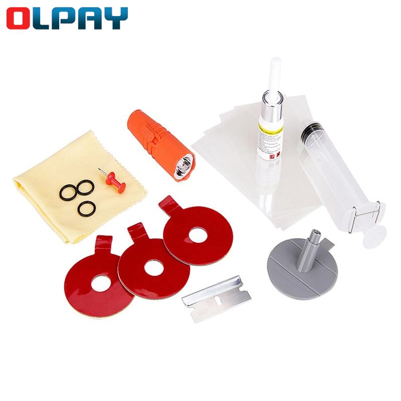 Best Car Windscreen Repair Kit Glass Windshield Restore Repairing Tools Set UV Light DIY Car Auto Kit Glass for Chip Crack