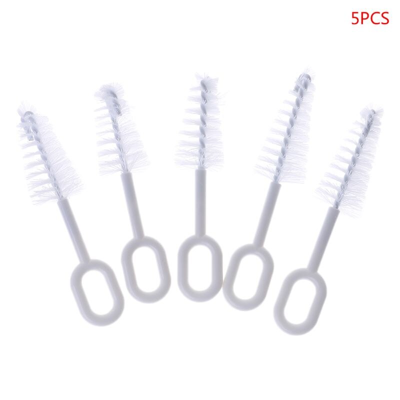 5 Stks/set Tepel Cleaner Baby Tepels Brush Cleaning Tools Professionele Borstel Hoge Dichtheid Fopspeen Fopspeen Accessoires