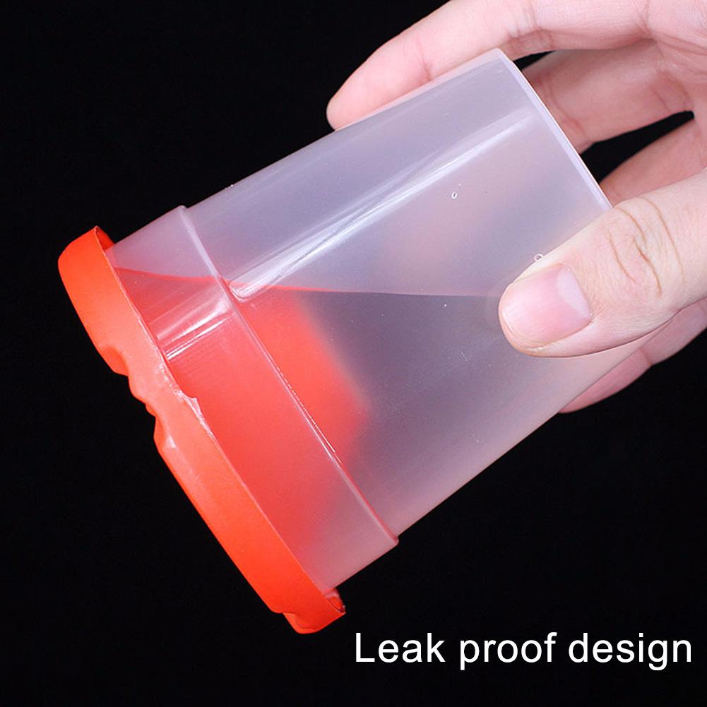 Verf Penselenbakje 8 Stks/set Water Lekvrije Cup Diy Kinderen Schrijven Tekening Borstel Schilderen Pennen Kantoor Schoolbenodigdheden