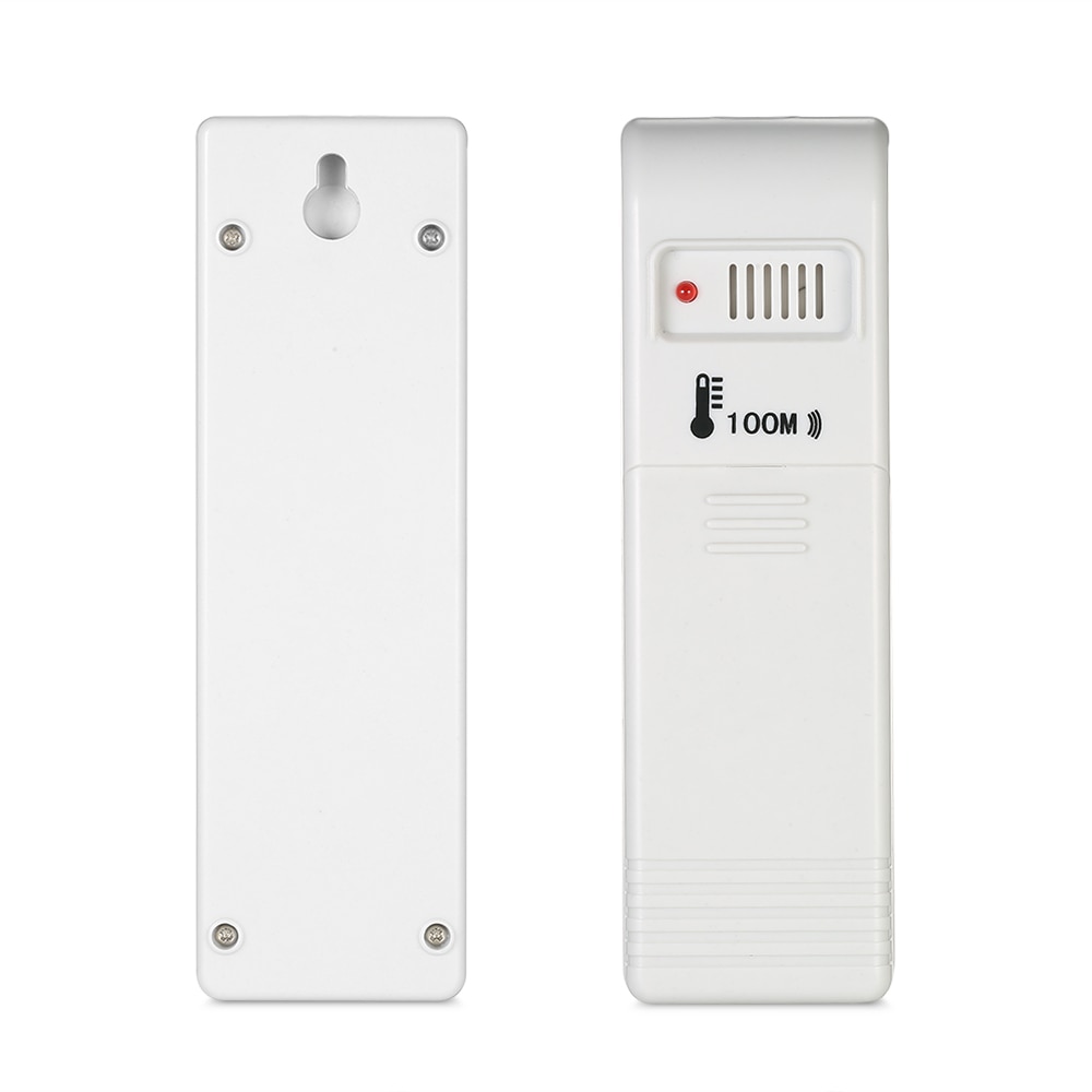 Termómetro Digital inalámbrico LCD para interior/exterior, reloj medidor de temperatura, probador de temperatura meteorológica, herramientas de prueba